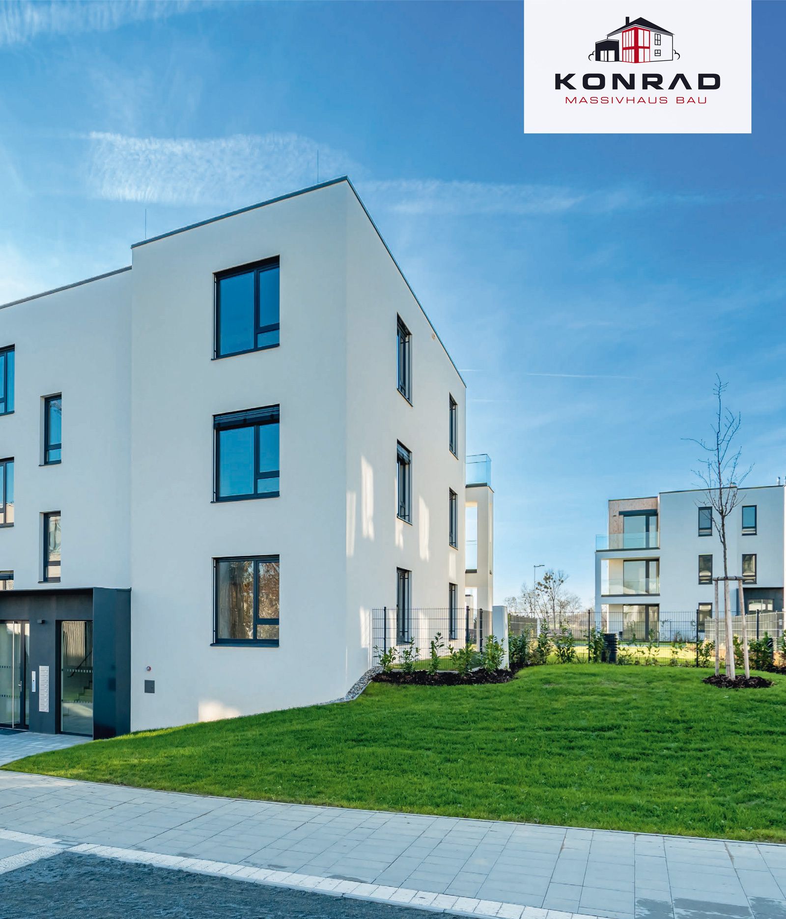 Konrad Bau Deckblatt des Katalogs