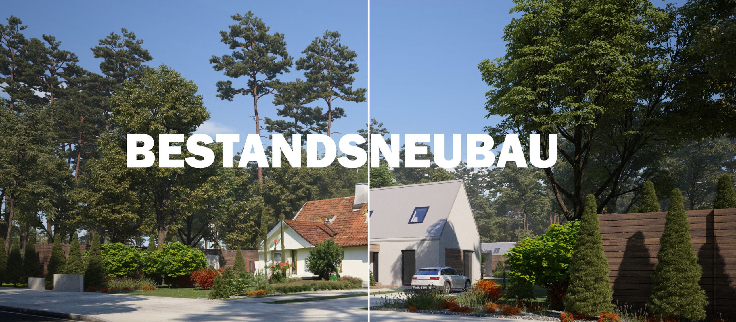 Neubau einer bestehenden Immobilie